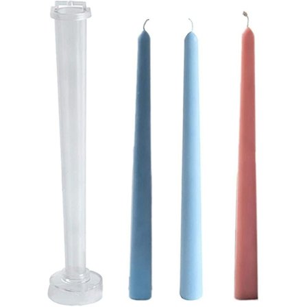 Lysestøbeform Til Kegleformet Stiklys Voks DIY Håndlavet