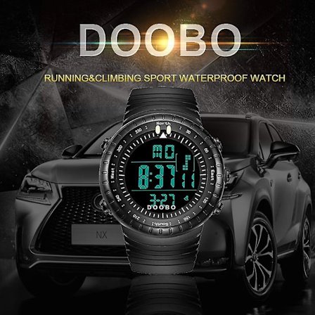 Doobo Student Sport Løbe- og Klatre-Ur Vandtæt