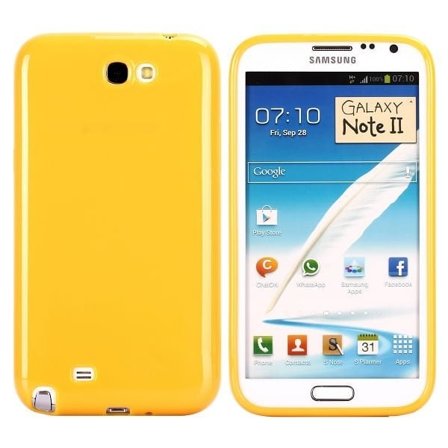 Candy Colors (Gul) Samsung Galaxy Note 2 Skal