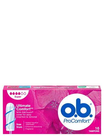 o.b. O.b. Procomfort Super, 16 St - White - 16 PCS