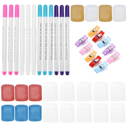 Skräddarkrita Triangel Lätt Grepp Pasta Suddgum Sytillbehör för Tygmålning