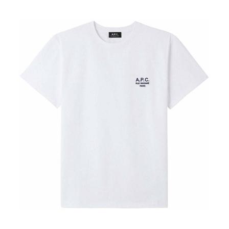 A.p.c. Raymond T-Shirt , Wit , Heren , Maat: S