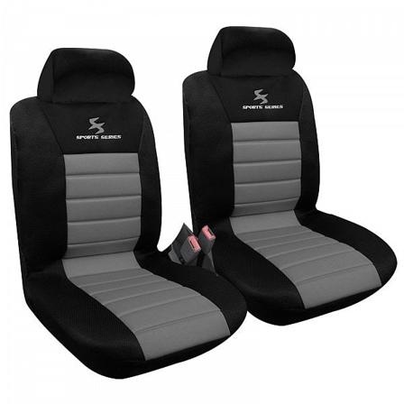 Rootz auton istuinsuojasetti - Etuistuimen suoja - Dragon-kirjonta - Hengitt v polyesteri - Helppo koota - 100 % pest v - Yleiskoko