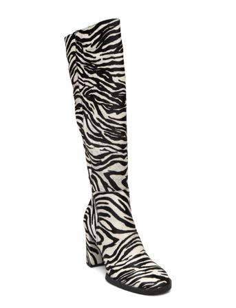 Elsa Boots High 14410 Lange Støvler Multi/mønstret Samsøe Samsøe