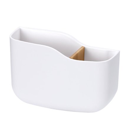 Multifunksjonell oppbevaringshylle med skillevegg, selvklebende fjernkontroll