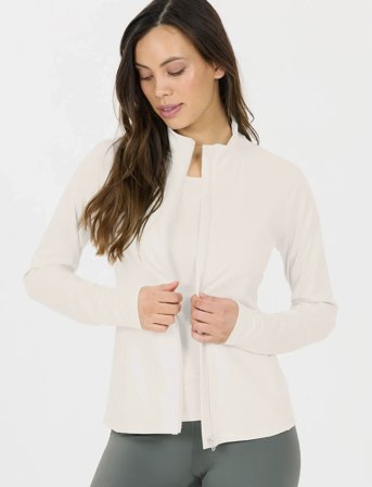 Athlecia Krosa W Full Zip - Cream - 42