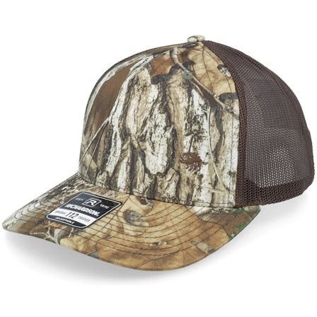 Hunter - Camo trucker Casquette - Tiny Boar 112pfp Realtree Edge/Brown A-frame Trucker @ Hatstore