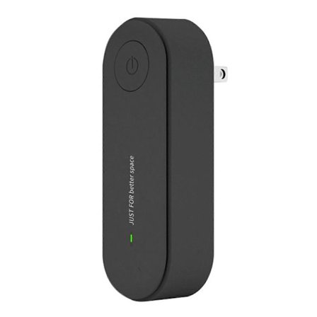 Trådlös Ultraljudsmedel mot Kvalster, Uppladdningsbar Tyst Kvalsterrengörare för Sovrum, Sängkläder, Allergilindring Svart