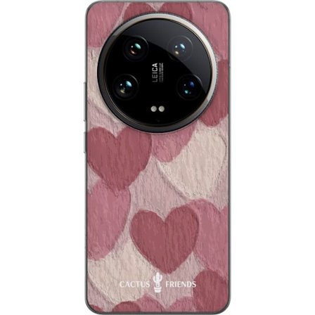 Yhteensopiva Puhelinkuori Xiaomi Xiaomi 14 Ultra Cactus and Friends - Blush Paper Hearts