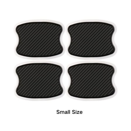 4 kpl Auton ovenkahvan maalipinnan naarmusuoja 3D-hiilikuitu