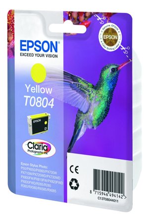 Epson T0804 - gul - original - blekkpatron