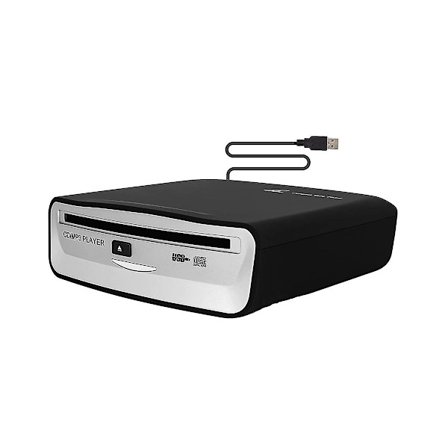 Ekstern universell CD-spiller for bil - bærbar CD-spiller, kobles til bilens USB-port, bærbar PC, TV, , C