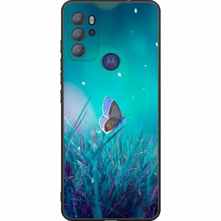 Motorola Moto G60s Svart Skal Magical Butterfly