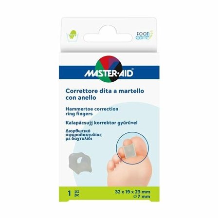 Mater-Aid Footcare Correttore Dita A Martello Con Anello 1 Pezzo