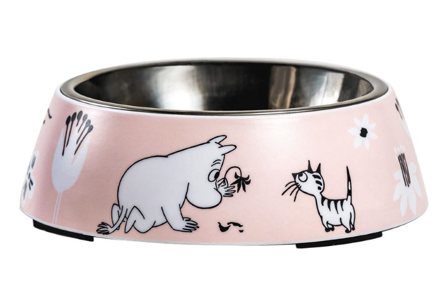 Mummi Matskål til dyr Rosa Ø14cm