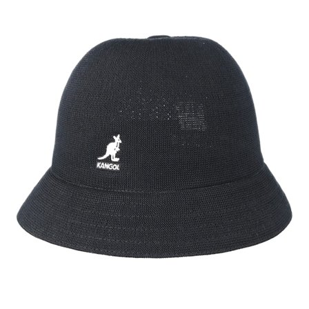 Kangol - Musta bucket Hattu - Tropic Casual Black Bucket @ Hatstore