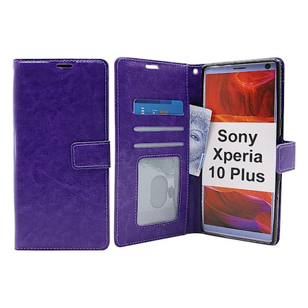 Crazy Horse Wallet Sony Xperia 10 Plus