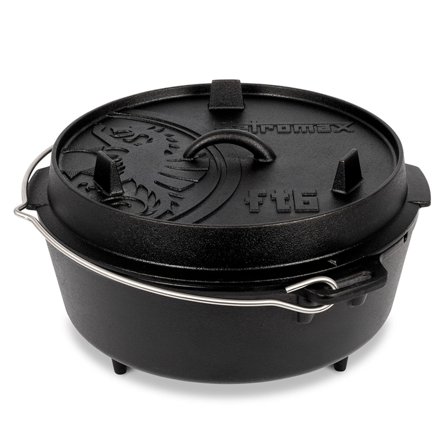 Petromax Dutch Oven FT6 med ben - Sort | KitchenOne