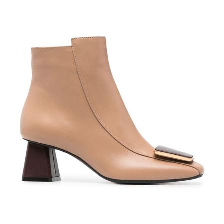 Roberto Festa, Heeled Boots Beżowy, Kobieta, Rozmiar: 38 EU