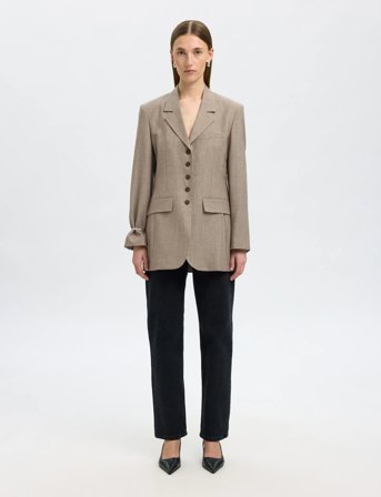 Selected Slfmelli Blazer - Beige - 34
