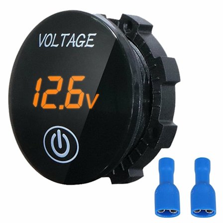 Marinebåd Voltmeter Måler Spændingsmåler