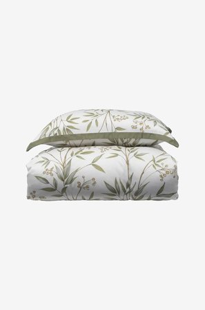 Halvor Bakke - Sengesæt Luno - Grøn - Sengesæt - 200X220 - Fra Homeroom