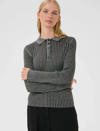 Karen By Simonsen Kbulima Polo - Grey - M