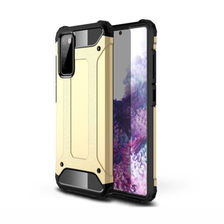 Armor Guard Hybrid Mobilskal Galaxy S20 Fe - Gold