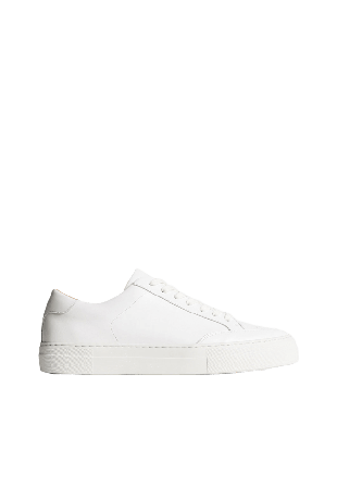 J.Lindeberg Art Signature Leather Sneaker Sneakers Herr Vit 44