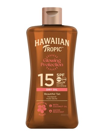 Hawaiian Tropic Protective Dry Spray Oil Spf15 100 Ml - Nude - 100 ml