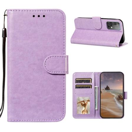 Samsung Galaxy A52 / A52s - Solid Plånboksfodral - Lila Purple Lila