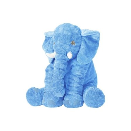 Kæmpe elefantpude - Blød og hudvenlig plysudstoppet dyr - Perfekt gave til alle aldre - Mult