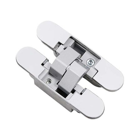 Näkymättömät saranat oviin, setti sisältää 2 näkymätöntä saranaa raskaille oville, kantavuus 40 kg, avautuminen 180o