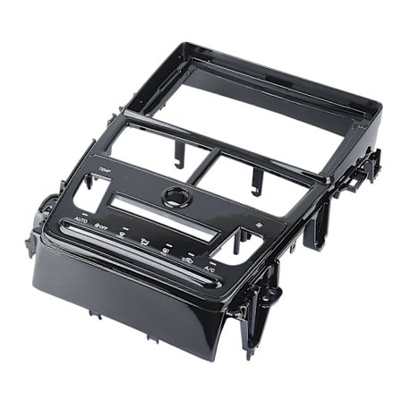 För Vios 2018 2Din Audio Panel DVD Navigationspanel Ram Bil Fascias Stereo Radio Panel 10.1 Tum (L