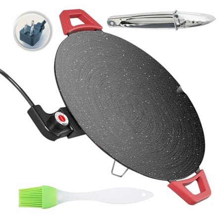 Elektrisk Grillpanna Grillmaskin Hushåll Rökfri Grillpanna Maskin