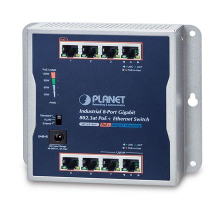 Planet IP30 Industrial 8-Port