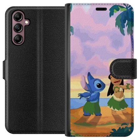 Yhteensopiva Lompakkokotelo Samsung Galaxy A14 5G Lilo ja Stitch