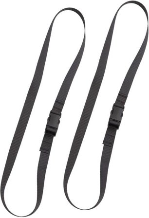 Savotta Pack straps SR buckle 120 cm 2-Pack Black
