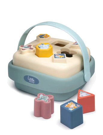 Little Smoby Shape Sorter Basket Cream Smoby
