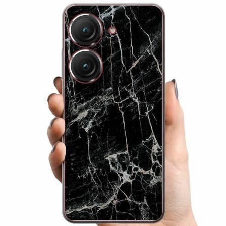 Asus Zenfone 9 Tpu Mobilskal Marmor Svart