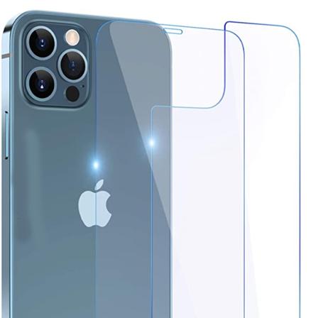 Fram- & Baksida Sk rmskydd 0,3mm iPhone 12 Pro Max Transparent/Genomskinlig