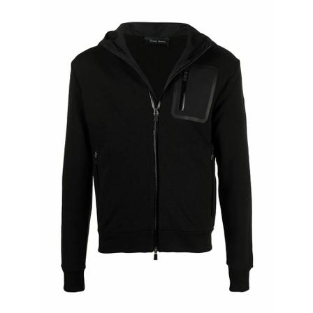 Herno, Sweatshirt Czarny, Mężczyzna, Rozmiar: 2XL