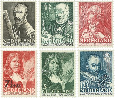 Holland 1940 - NVPH 350-355 - Postfrisk