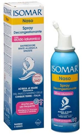 Isomar Spray Decongestionante Acido Ialuronico 100ml
