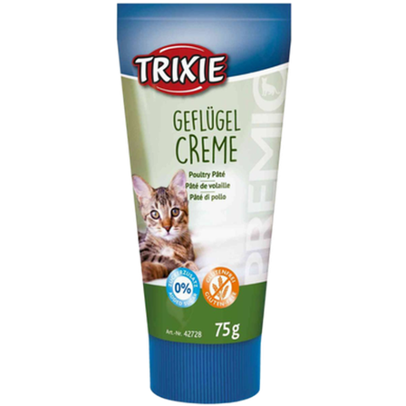 Trixie - Premio Cat Fjærkrepaté - Kattegodbit på tube Blå 75g - Katt - Kattegodteri & kattegress - Belønningsgodbiter katt - ZOO.no