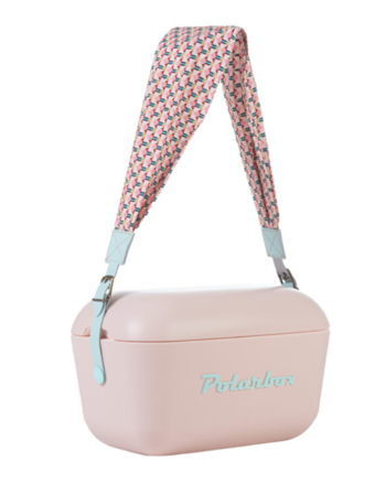 Polarbox Bærestropp Prinkstyle Geometrisk Lys Blå
