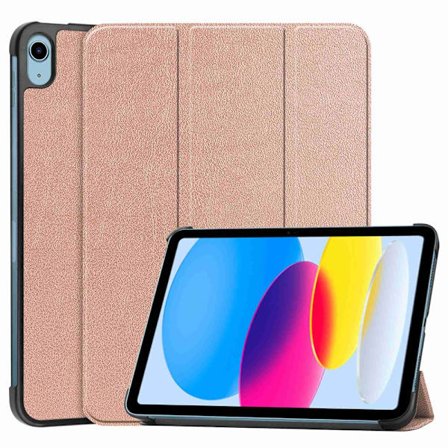 SKALO iPad 10.9 (2022) Trifold Fodral - Roséguld