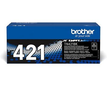 Brother-TN421BK-Brother TN421BK svart tonerkassett-Printing ink, toner & paper-Blekk og toner