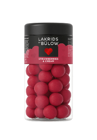 Lakrids by Bülow Regular Strawberries & Cream Godis Flerfärgad 270g