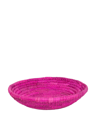 A World of Craft PALM COLOR Liten brödkorg, rosa Dekoration Ø 20 cm